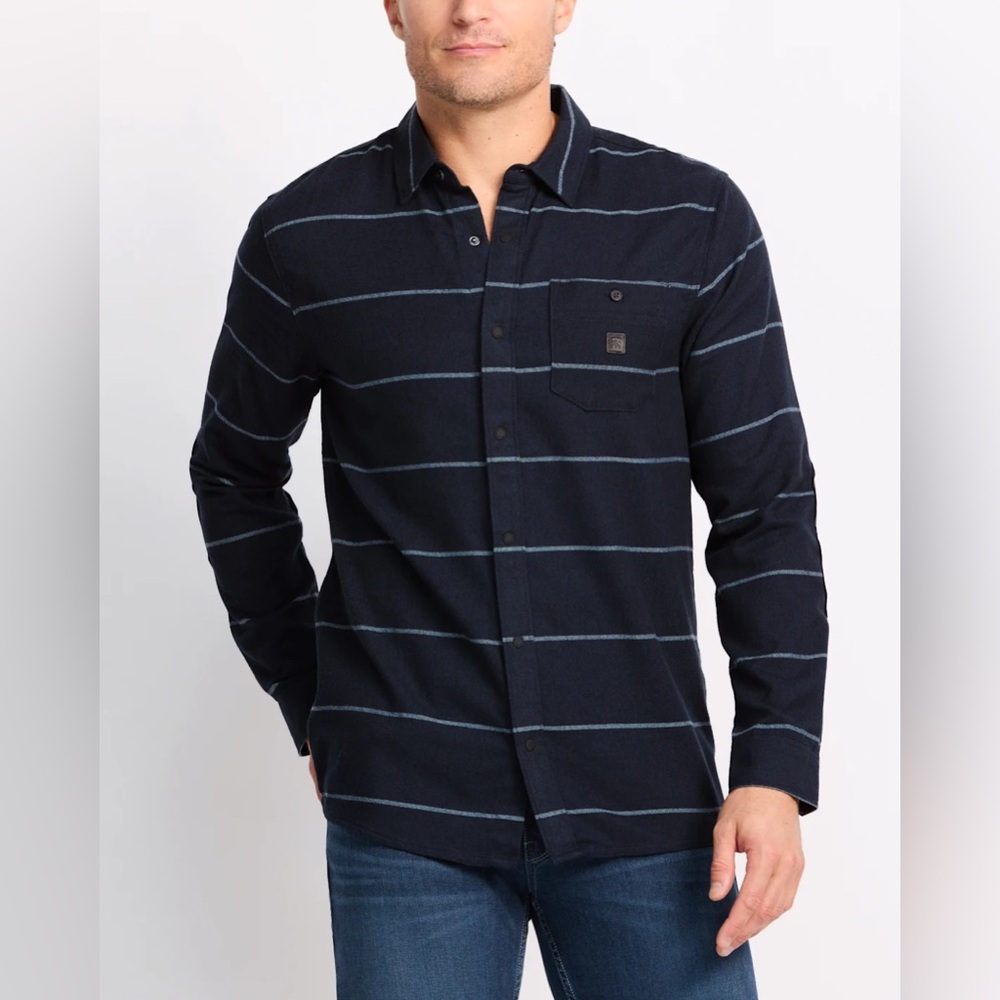 Roark Norseman Light Flannel - Dark Navy